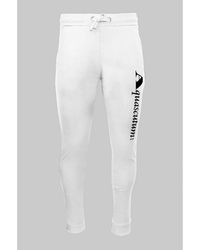 Aquascutum - Logo Print Slim Tapered Joggers - Lyst