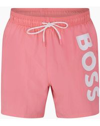 BOSS - Octopus Swim Shorts - Lyst