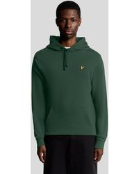 Lyle & Scott - Loopback Cotton Hoodie - Lyst