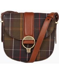Barbour - Elm Tartan Crossbody Handbag - Lyst