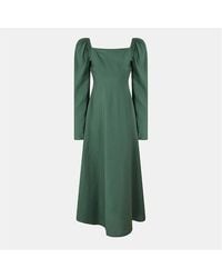 Nobody's Child - Abby Square Neck Midi A-Line Dress - Lyst