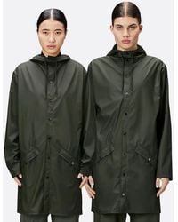 Rains - Long Jacket - Lyst