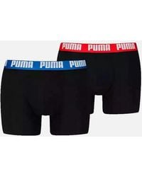 PUMA - 2-Pack Everyday Basic Boxer Briefs, W - Lyst