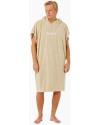 Rip Curl - Rip Curl Brand Hooded Towel Poncho - Lyst