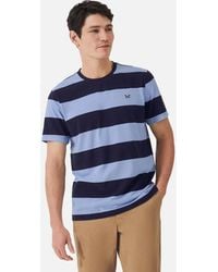 Crew - Newton Stripe T-Shirt - Lyst