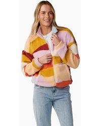 Rip Curl - Rip Curl Retro Swell Standard Polar Full Zip Fleece - Lyst