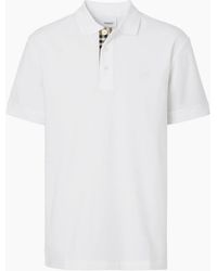 Burberry - Branded Circle Logo Polo Shirt - Lyst