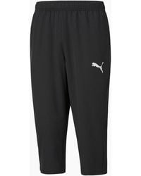 PUMA - Active Woven Three Quarterpants Tracksuit Bottom - Lyst
