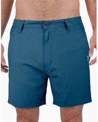 Hurley - Shorts Chino Polyester Regular Casual Summer Holiday Half Pant New - Lyst