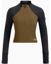 Under Armour - Trail Run Zip Neck Long Sleeve Tech Top - Lyst