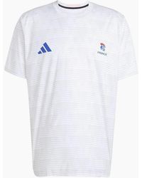 adidas - Crew Neck Short Sleeve Relaxed Fit Jersey T-Shirt - Lyst