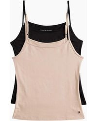 Tommy Hilfiger - 2-Pack Camisole Vest Tops - Lyst