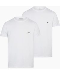 EA7 - Logo T-Shirt - Lyst