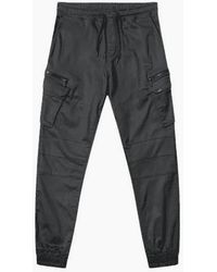 883 Police - Ware Charcoal Cargo Pants - Lyst