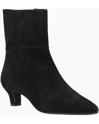 Hush Puppies - Nahla Kitten Heel Boot Ankle Boots - Lyst