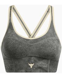 Under Armour - Snug Fit Scoop Neck Sports Bra - Lyst