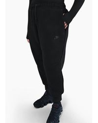 Nike - Tech Fleece Tapered Solid Patterned Joggers - Lyst