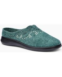 Hotter - Cuddle Slippers - Lyst