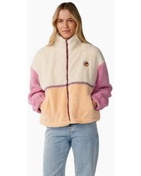 Rip Curl - Rip Curl Surf Revival Heritage Polar Full Zip Fleece - Lyst
