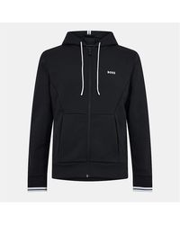 BOSS - Zip Hoodie, Advanced Stretch - Lyst