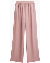 Ted Baker - Vinca Cupro Dusty Wide Leg Trouser - Lyst