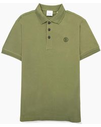 Burberry - Manzoni Monogram Pique Polo - Lyst