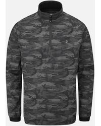 Farah - Parker Camouflage Showerproof Jacket - Lyst
