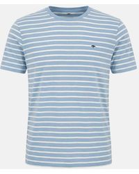 Fynch-Hatton - Stripe Pattern T-Shirt New Breeze - Lyst