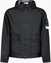 Stone Island - Membrana 3L Tc Hooded Jacket - Lyst