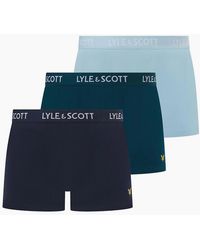 Lyle & Scott - Barclay Plain Design Boxer Briefs - Lyst