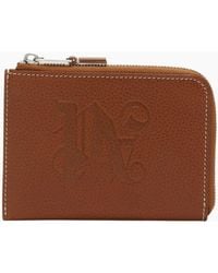 Palm Angels - Pa Monogram Zip Card Holder - Lyst
