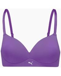 PUMA - Soft Lightly Lined Bralette - Lyst