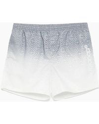 CASABLANCA - Jacquard Gradient Swim Shorts - Lyst