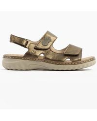 Rieker - 60462-90 Sandals Bronze - Lyst