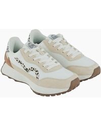 Regatta - Ladies Marine Heritage Ii Leopard Print Suede Trainers - Lyst