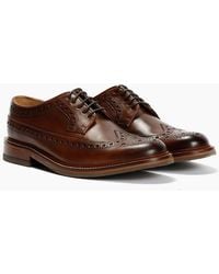 Chapman & Moore - Longwing Brogue Country Leather Choco Shoes - Lyst