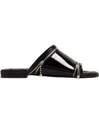 Burberry - Quilted Leather Sandal - Lyst
