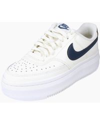 Nike - Court Vision Alta Ltr Trainers Dm0113 102 - Lyst