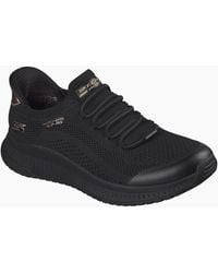 Skechers - Bobs Sport Squad 4 Dire Step Polyester Trainers - Lyst