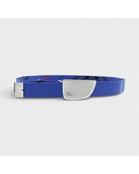 Burberry - Check Webbing Shield Belt 30Mm - Lyst