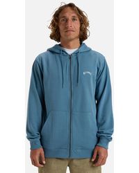 Billabong - Arch Full Zip Hoodie - Lyst