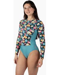 Saltrock - Holidaze Long Sleeve Swimsuit - Lyst