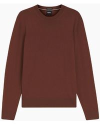 BOSS - Boss H-Leno Crew Neck Sweater 212 Medium - Lyst