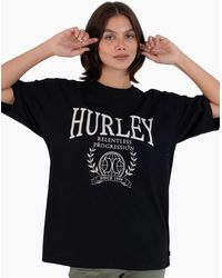 Hurley - Global Oversized Graphic Short Sleeve T-Shirt - Lyst