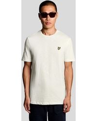 Lyle & Scott - Fine Cotton Slub T-Shirt - Lyst