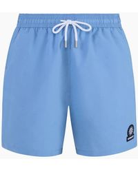 Sandbanks - Badge Logo Swim Short Dusty - Lyst