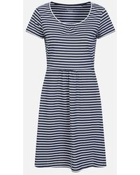 Mountain Warehouse - Ladies Essentials Lora Stripe Skater Dress - Lyst