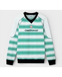 CASABLANCA - Interlock Sweatshirt Gradient Stripe - Lyst