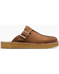 Clarks - Trek Mule Suede Boat Shoes - Lyst