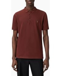 AllSaints - All Saints Polo Shirt Reform Summer Tee - Lyst